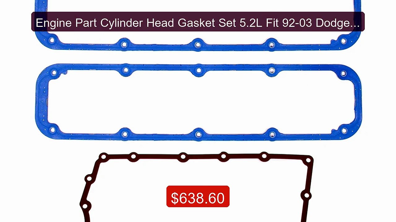 Engine Part Cylinder Head Gasket Set 5.2L Fit 92-03 Dodge Dakota D... -- Best Deal 2026 | Shop Now!
