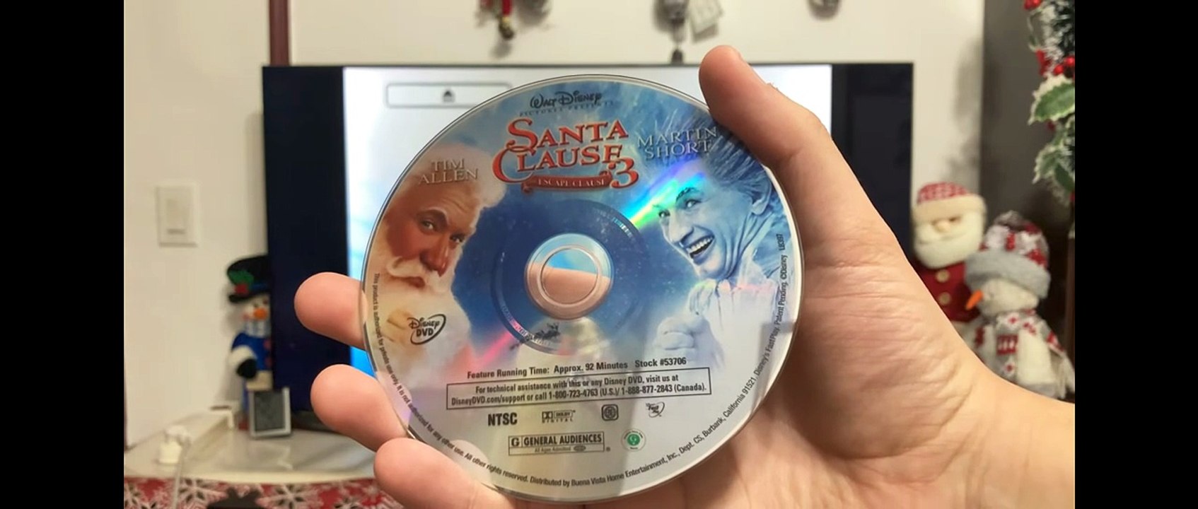 Opening To Santa Clause 3 The Escape Clause 2007 DVD