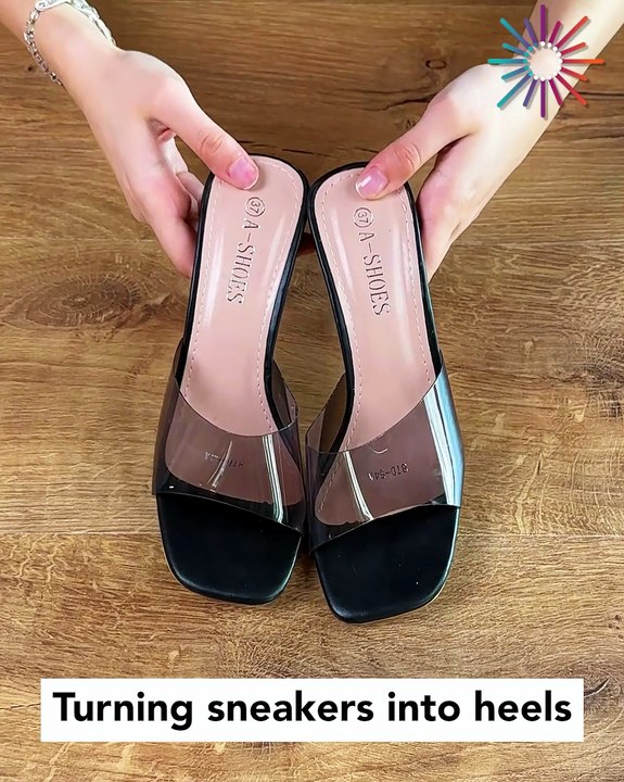 Sneaker heels are the new trend👠