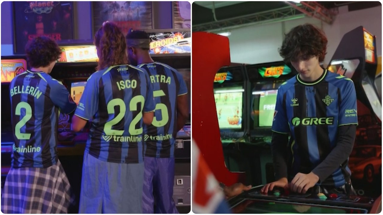 ¡En modo gaming! Así presentaron la tercera equipación del Real Betis Balompié 