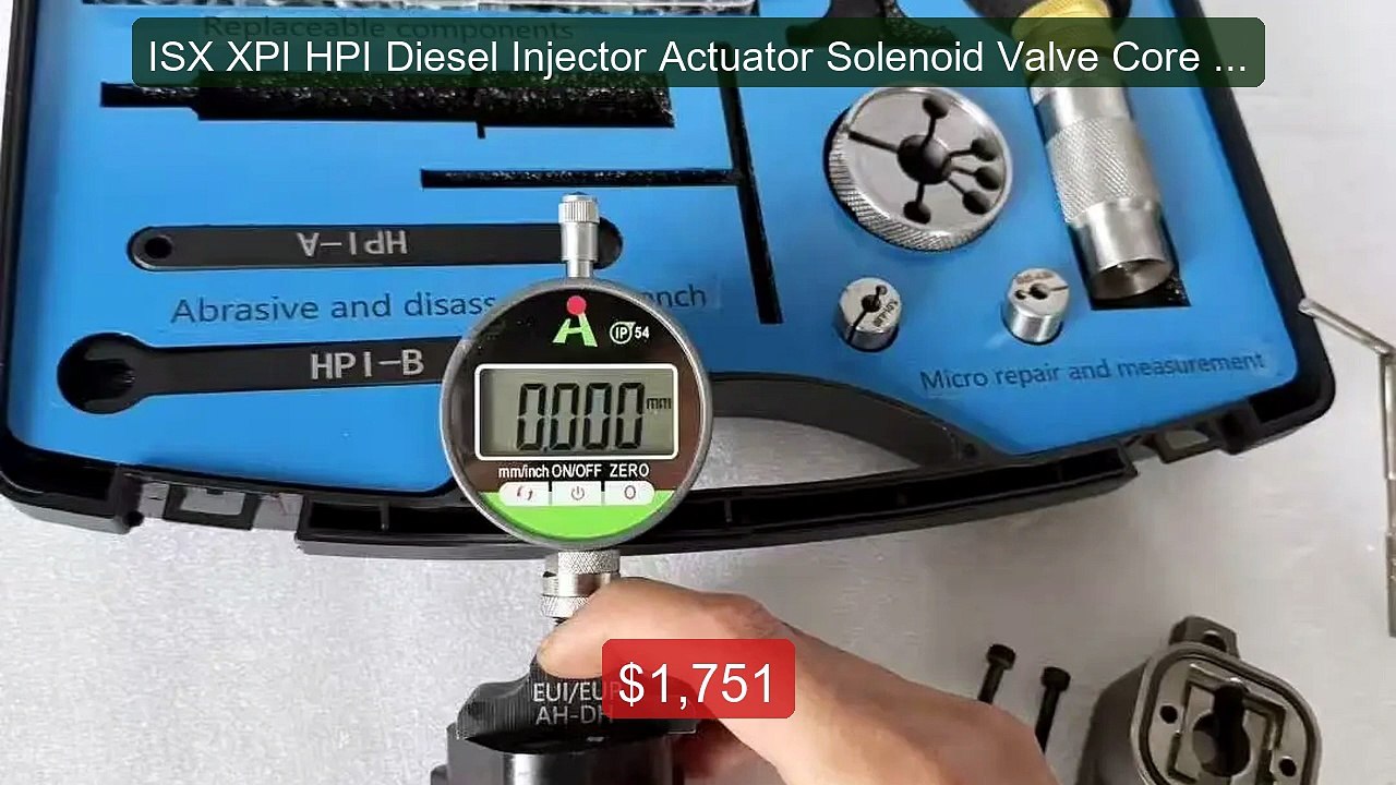 ISX XPI HPI Diesel Injector Actuator Solenoid V...