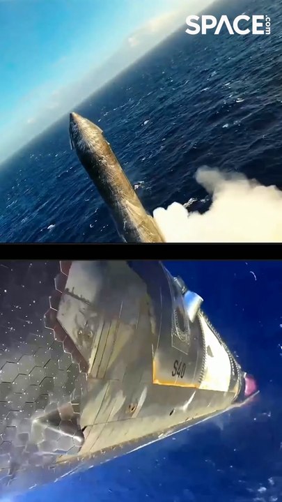 SpaceX Starship's Historic Ocean Splashdown