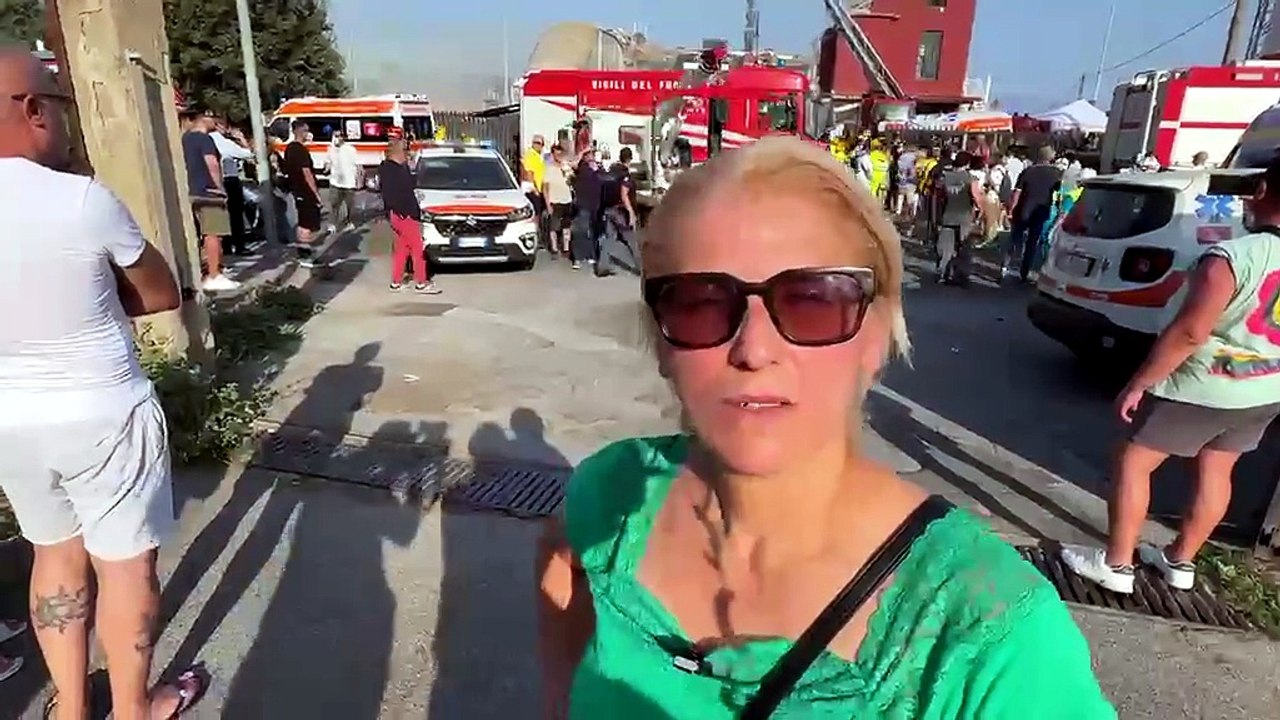 Il crollo della palazzina a Pistunina, la testimonianza di una vicina