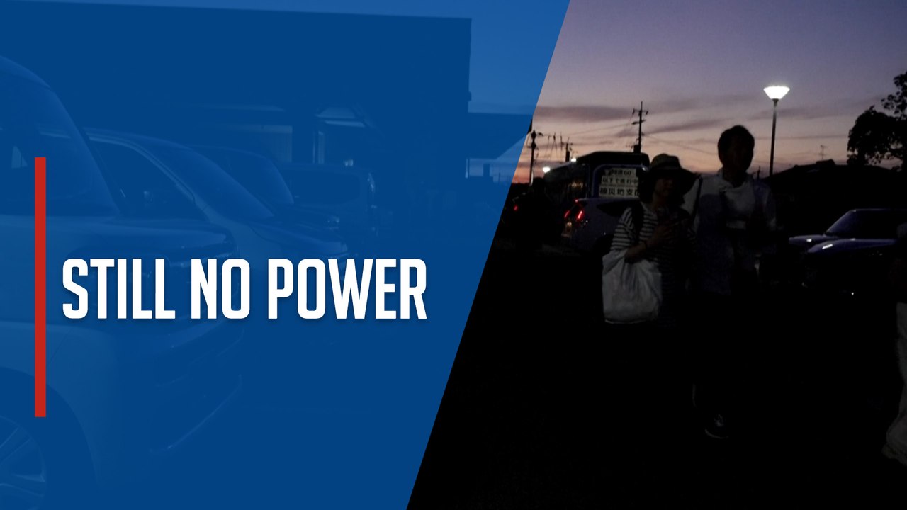 Night falls in quake-hit Japanese city as thousands remain without power
