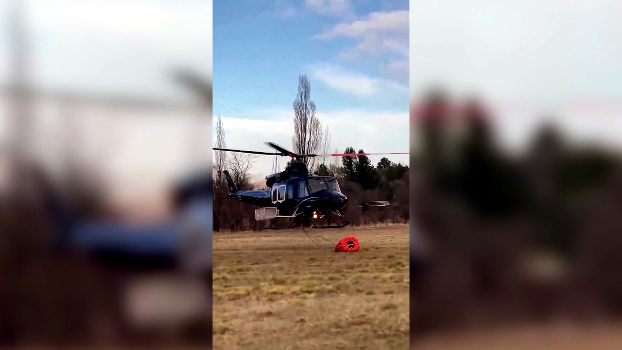 Tragedia en San Juan: cayó un helicóptero y murieron sus siete tripulantes