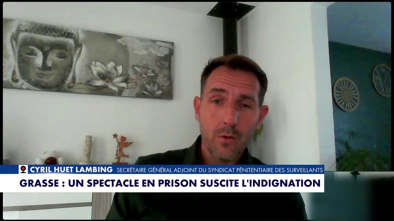 Cyril Huet Lambing : «Ce spectacle donné en prison est très malvenu»