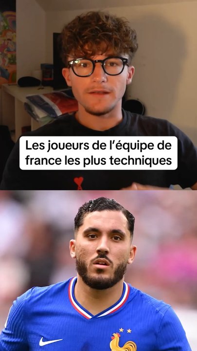 Les joueurs de l’équipe de france les plus techniques #football #foot #equipedefrance #mbappé #cherki