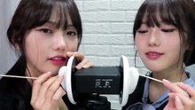 ASMR 日本人と韓国人の耳かきロールプレイ 일본인과 한국인의 쌍둥이 귀청소 Japanese and Korean Twin Ears Cleaning
