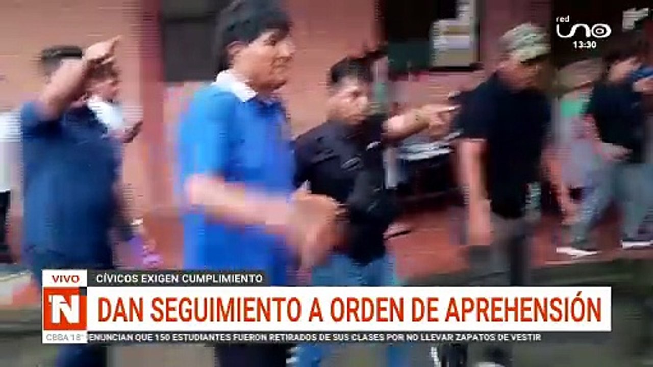 DAN SEGUIMIENTO A ORDEN DE APREHENSIÓN