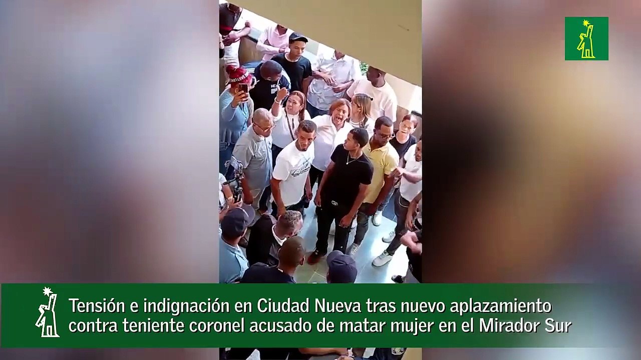 Tensión e indignación en Ciudad Nueva tras nuevo aplazamiento contra teniente coronel acusado de matar mujer en el Mirador Sur