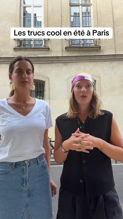 Paris en été c’est une vibe quand même