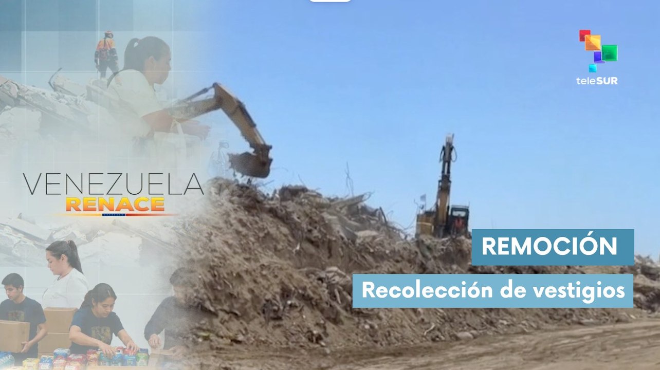 La Guaira continúa remoción de vestigios tras terremotos