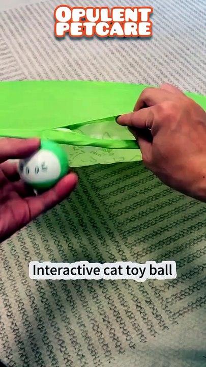 Smart Rolling Cat Ball Toy – Fun Sounds & Lights to Keep Cats Active Indoors