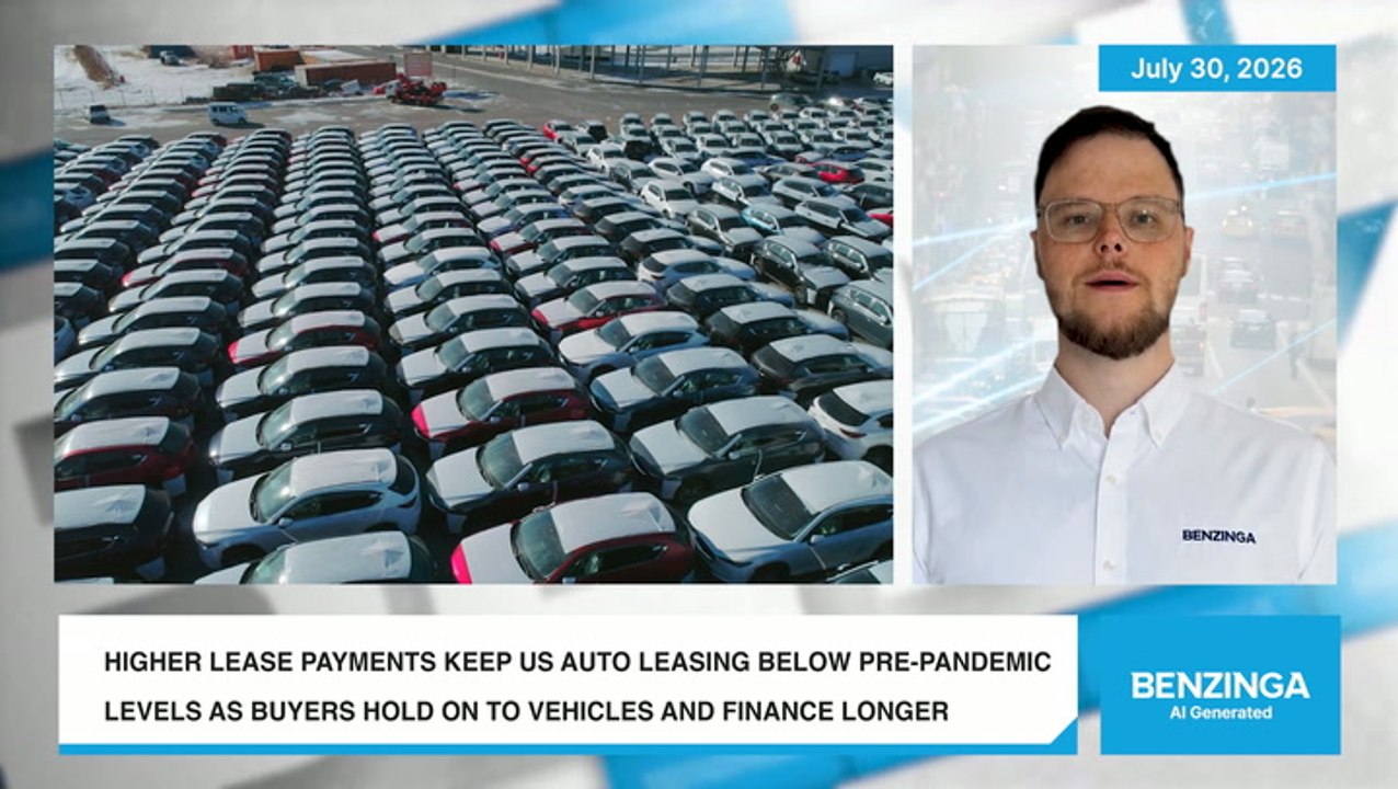 US Auto Leasing Slumps