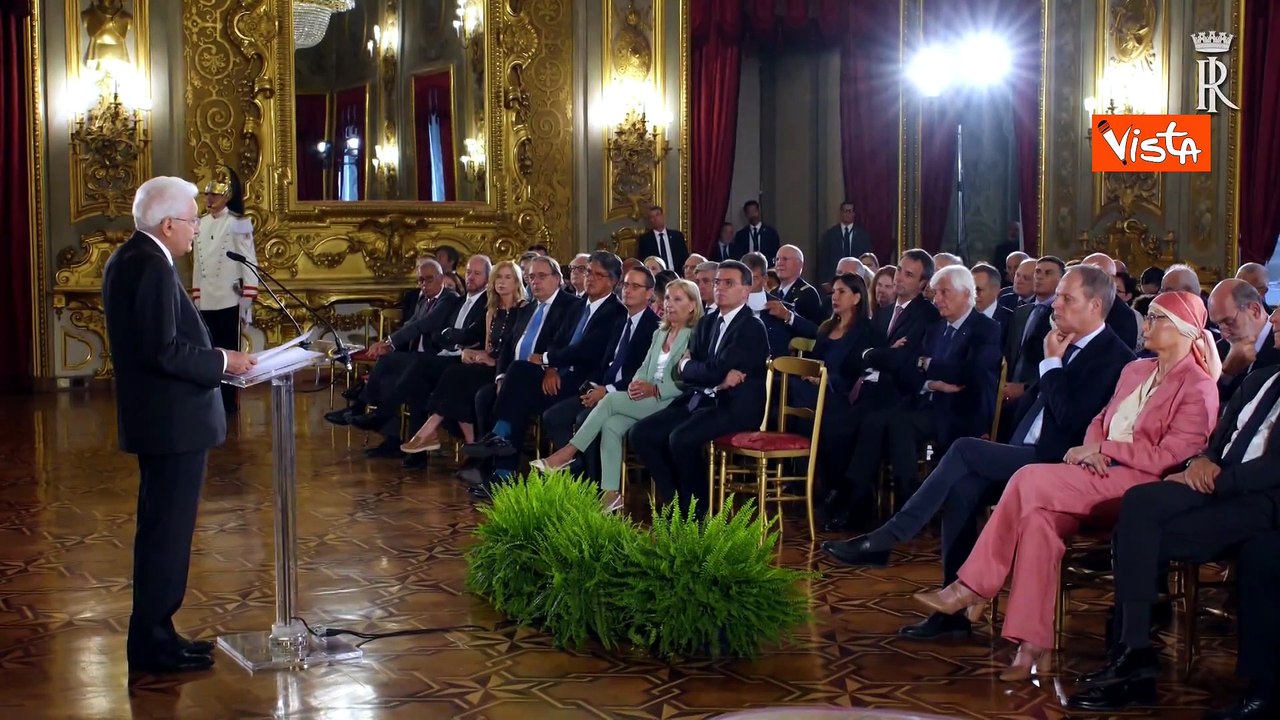 Mattarella: Non si ascoltano parole degli altri, clima di reciproca intolleranza