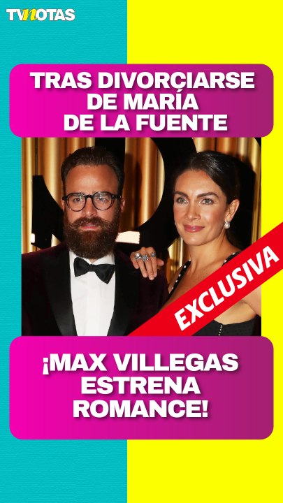 ¿Nueva conquista? Max Villegas rompe el silencio tras divorcio de María de la Fuente