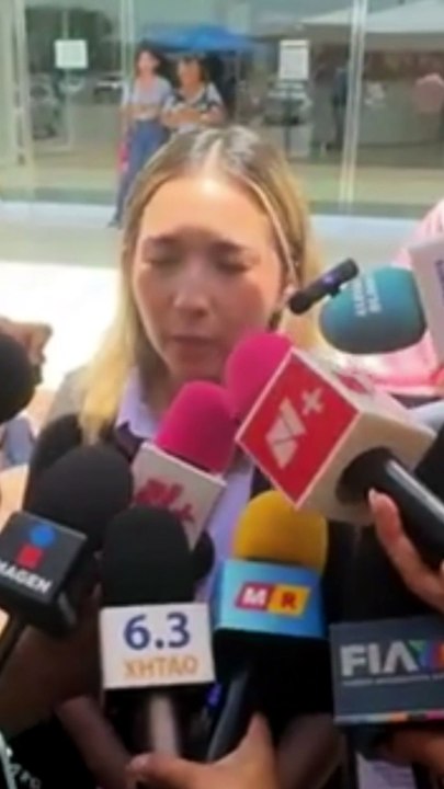 Alejandra Flores García informo que las tres personas detenidas por la Fiscalía de Justicia