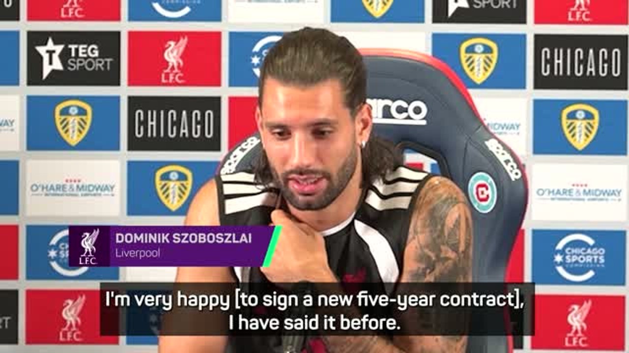 I want to win it all at Liverpool - Szoboszlai on new deal