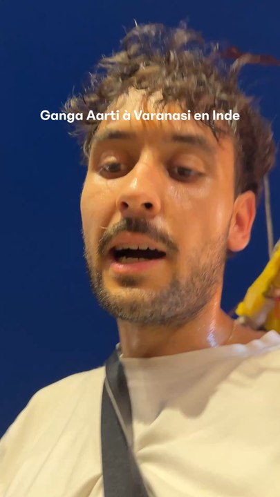 Ganga Aarti en Inde