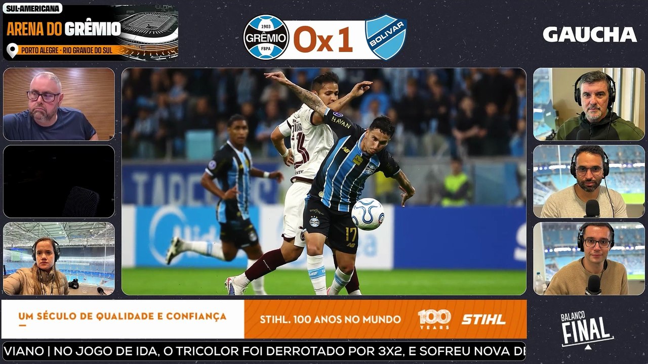 Coletiva Luís Castro Grêmio x Bolívar
