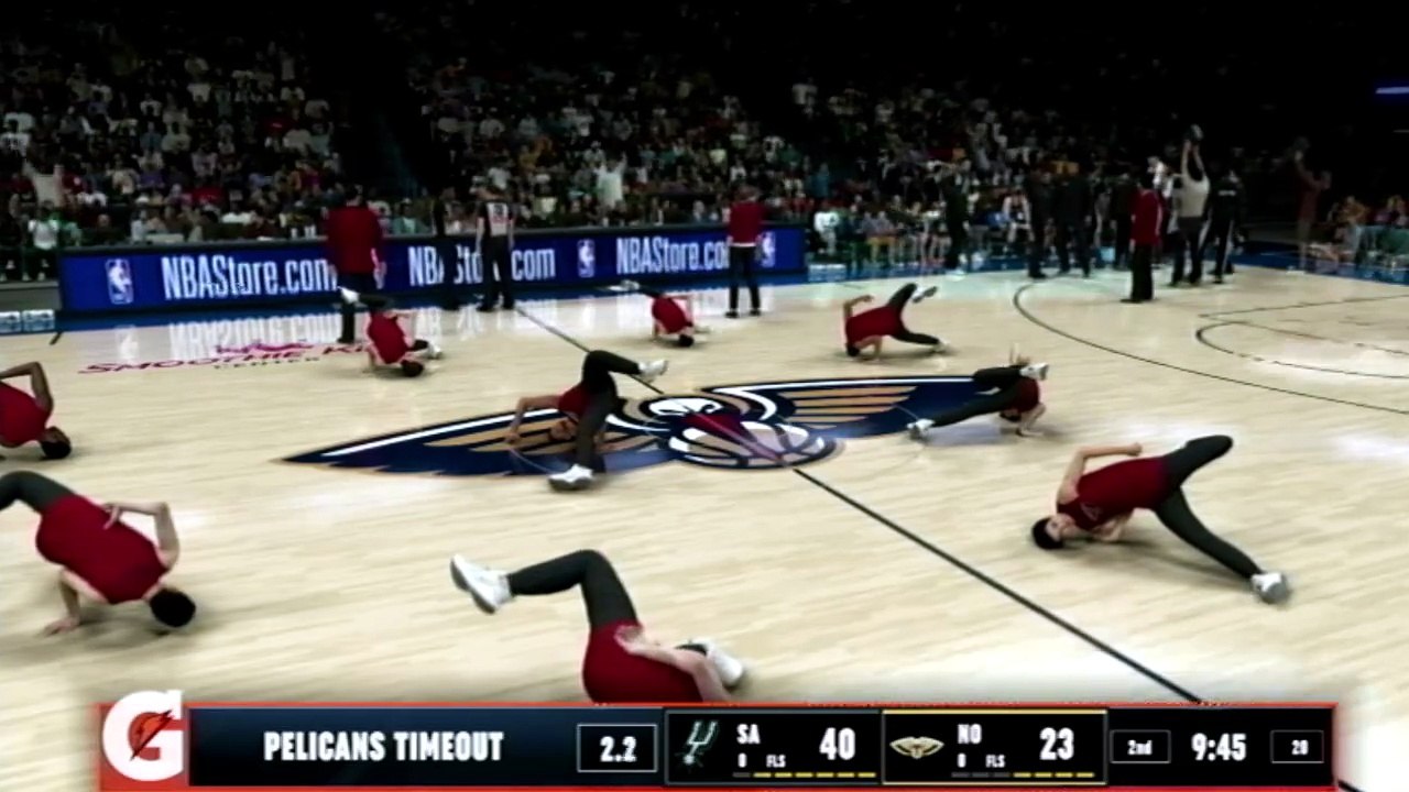 NBA 2K26 Pelicans vs Spurs