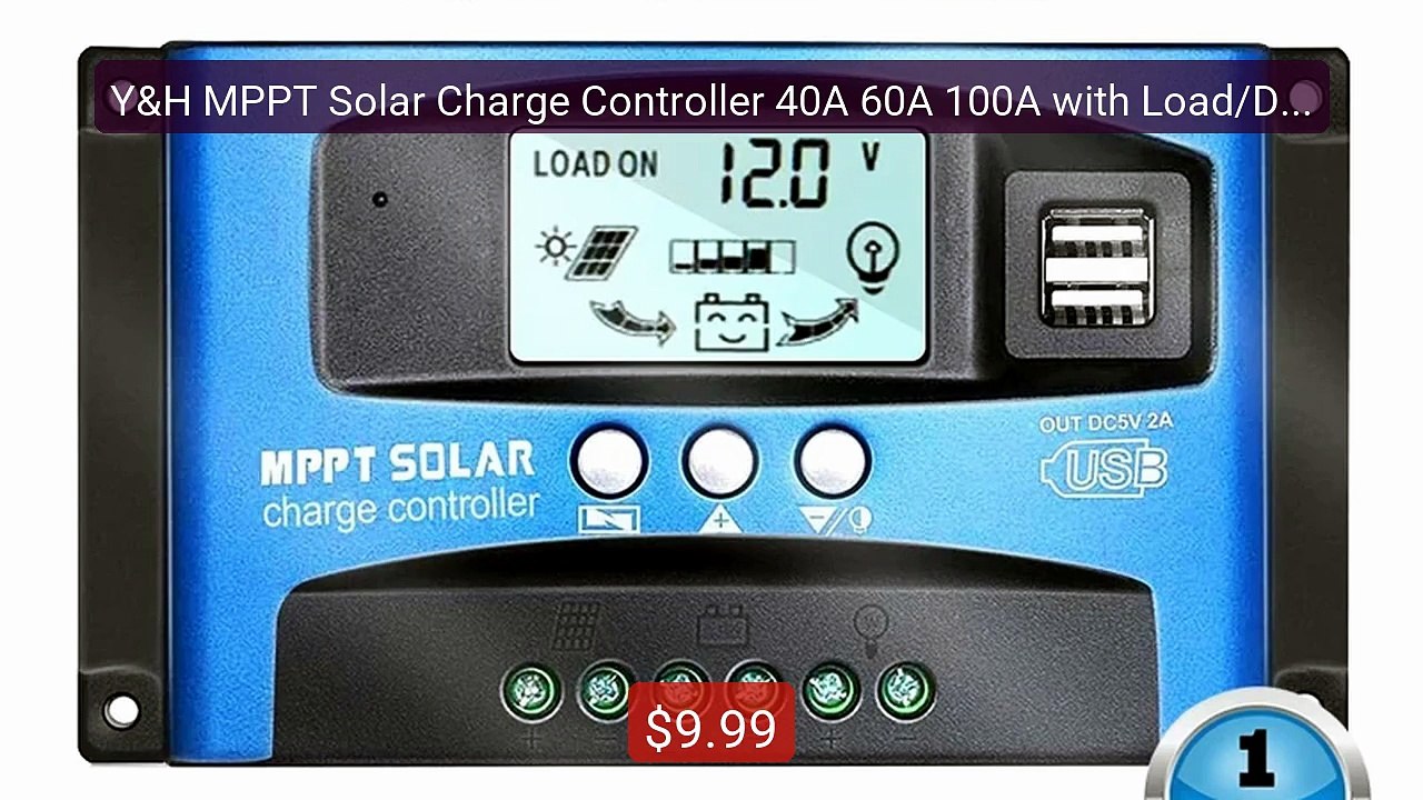 Y&H MPPT Solar Charge Controller 40A 60A 100A w...