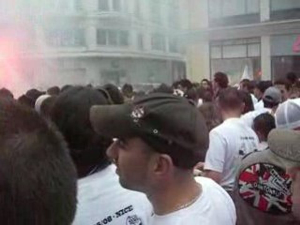 Manif Ultras Nice 17.05.08