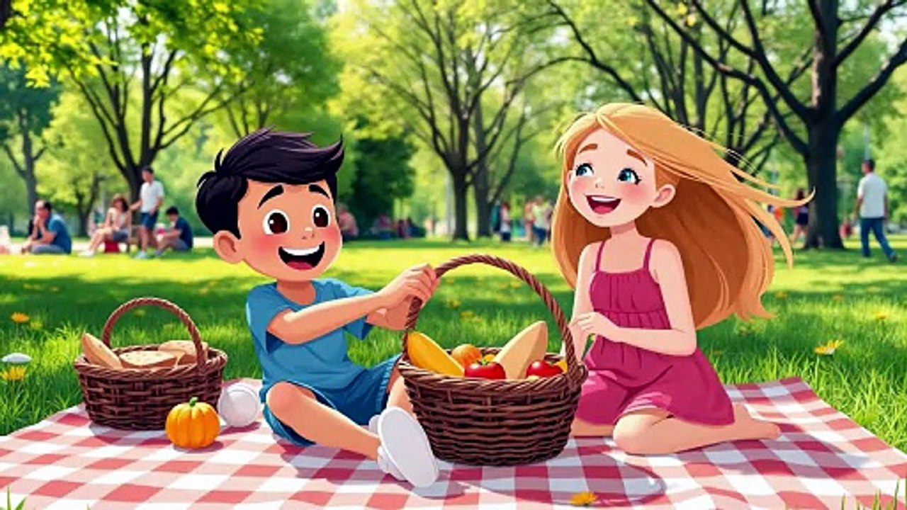 Piquenique no Parque !!!🎈🍏🍓