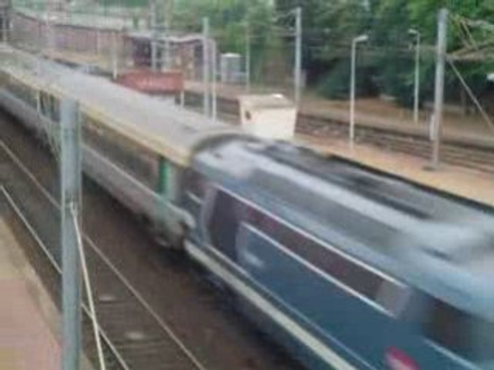 Train Corail Intercités à destination d'Abbeville.