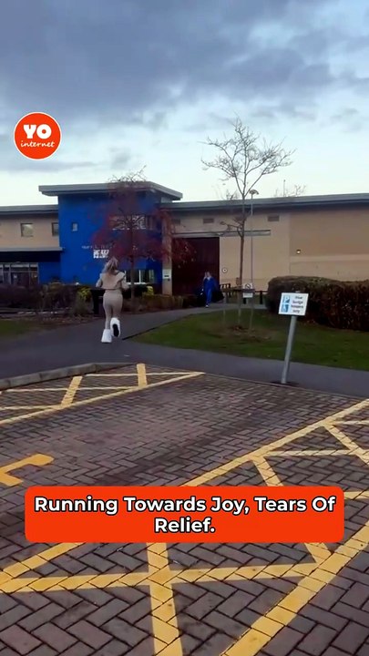 Girl Joyfully Embraces Best Friend Upon Prison Release