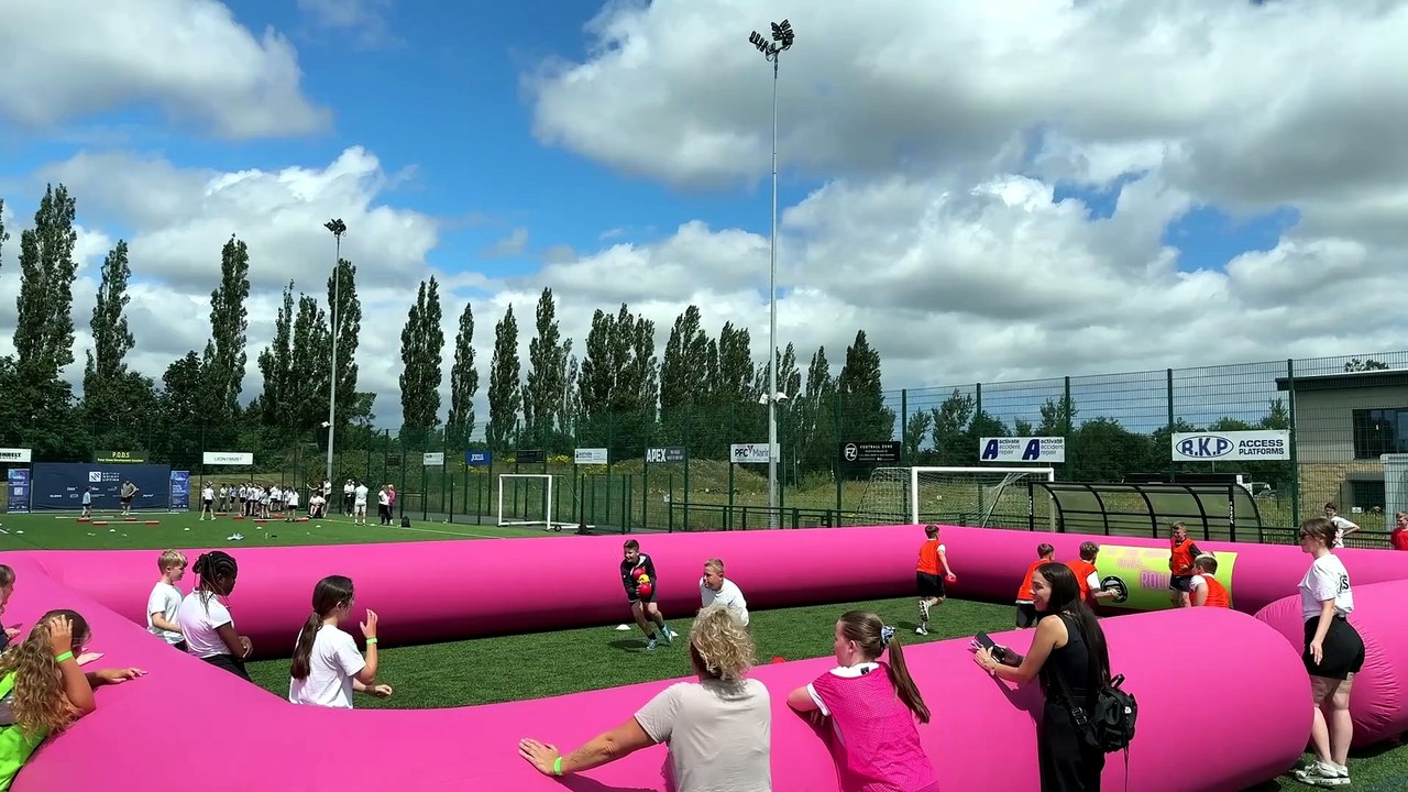 Schools come together for growing community sports festival in Wallsend