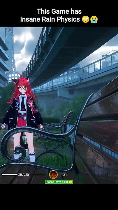 Insane Rain Physics 🌧️ 😭  HOTORI NTE GAMEPLAY #nevernesstoeverness