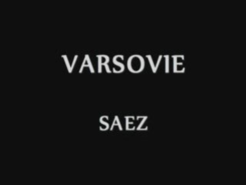 SAEZ Varsovie