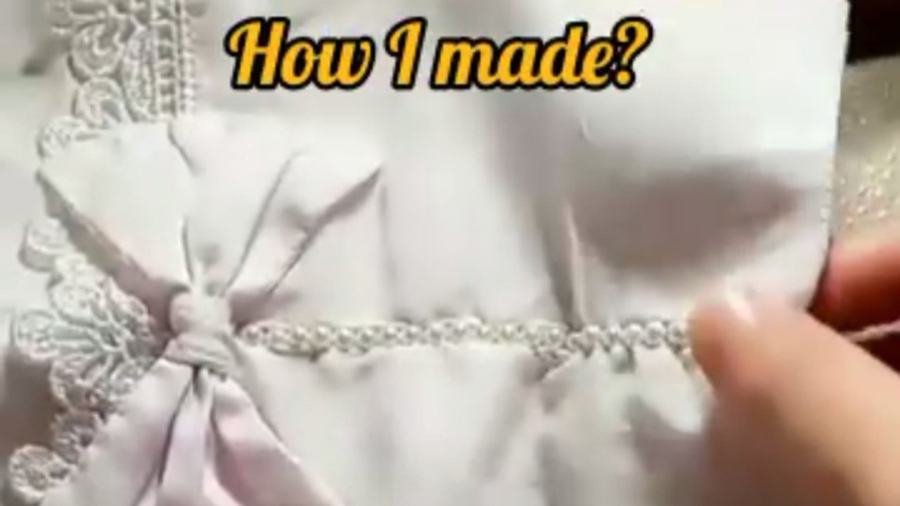 White Fabric designing