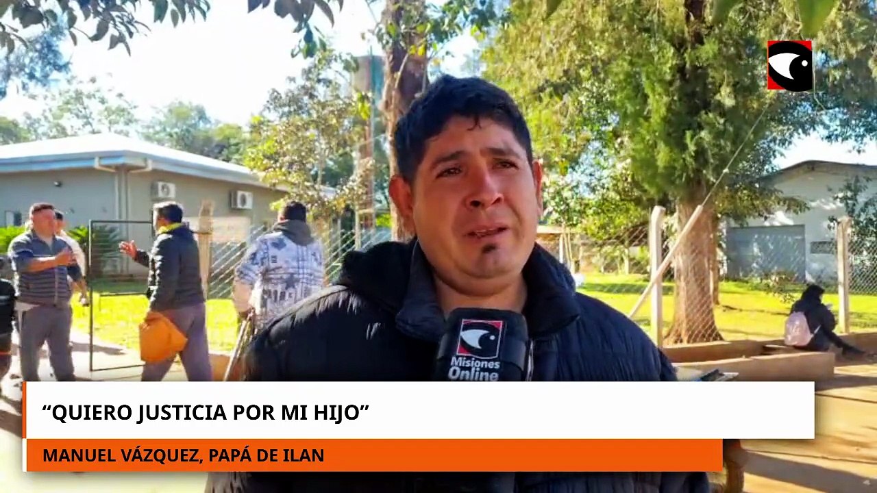 Quiero justicia por mi hijo, dijo Manuel Vázquez, padre del niño asesinado.