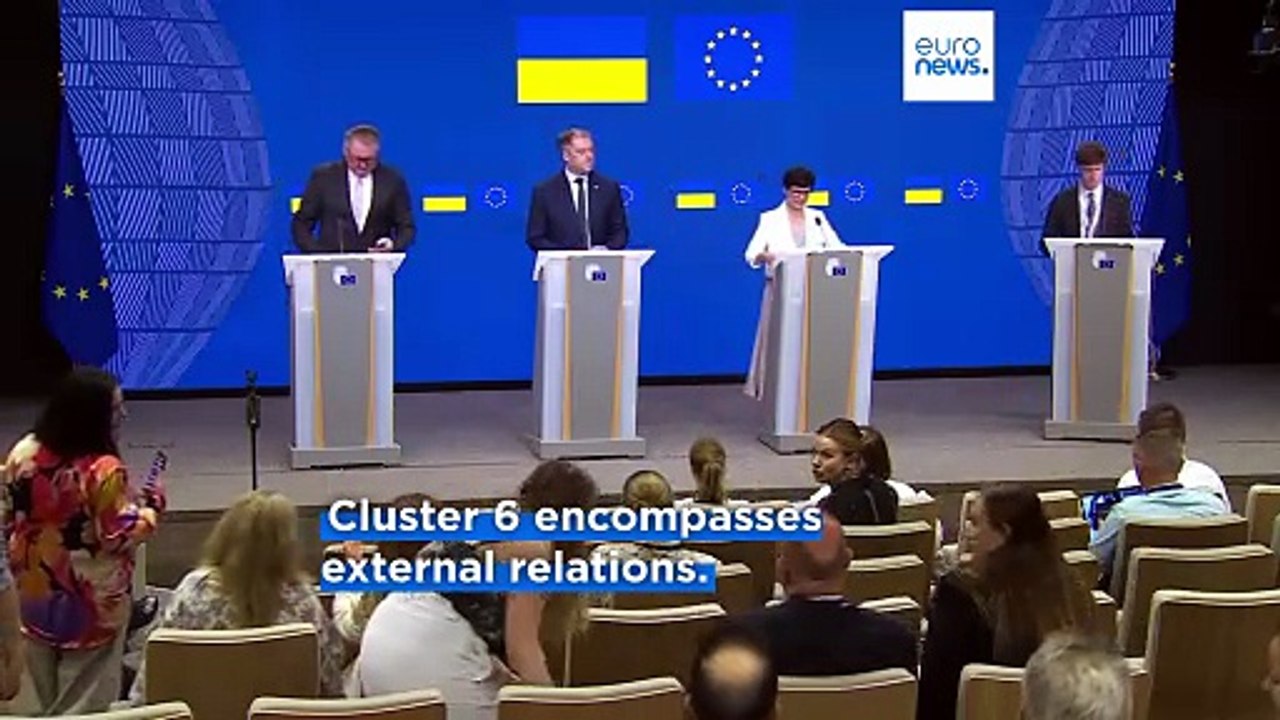 Ukraine inches closer towards joining EU with opening of another cluster