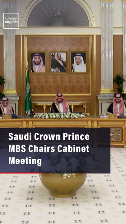 Saudi Crown Prince MBS Chairs Cabinet Meeting