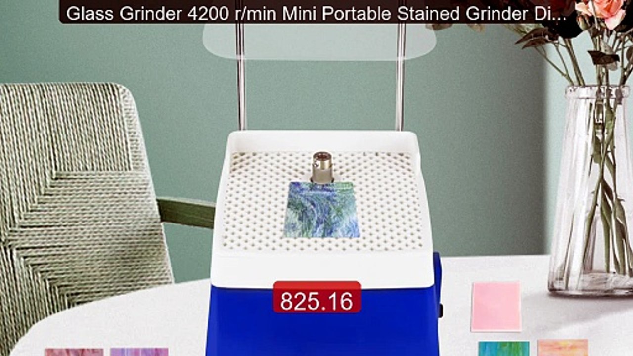 Glass Grinder 4200 r/min Mini Portable Stained Grinder Diamond Glas... -- Top Rated 2026 | Buy Now!