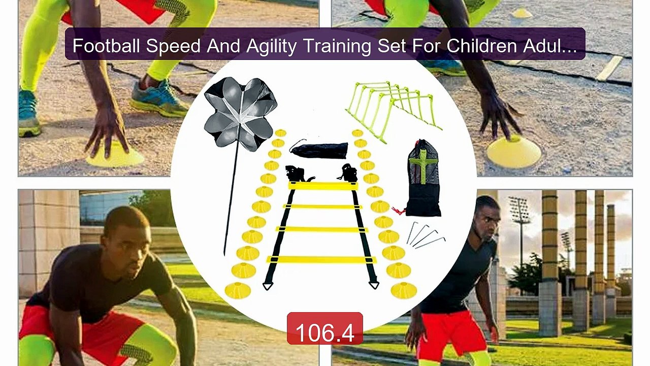 Football Speed And Agility Training Set For Children Adults... -- Top Pick 2026 | Unbeatable Price!