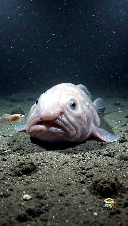 Blobfish: The World's Ugliest Fish? | Deep Sea Mystery #Shorts#Blobfish #DeepSea #Ocean #MarineLife #Wildlife #AnimalFacts #SeaCreatures #Nature #DeepOcean #Shorts