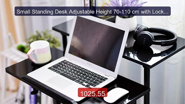 Small Standing Desk Adjustable Height 70-110 cm with Lockab... Top Pick 2026 | Unbeatable Price!