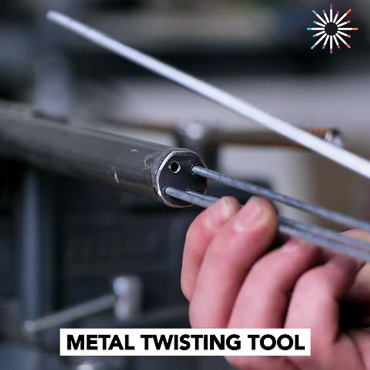 Making perfect metal spirals 🔧🌀