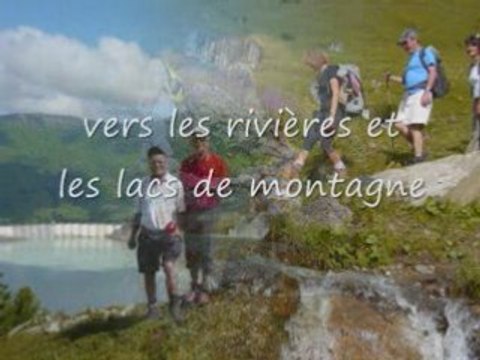 Randonnée aux Saisies dans les Alpes