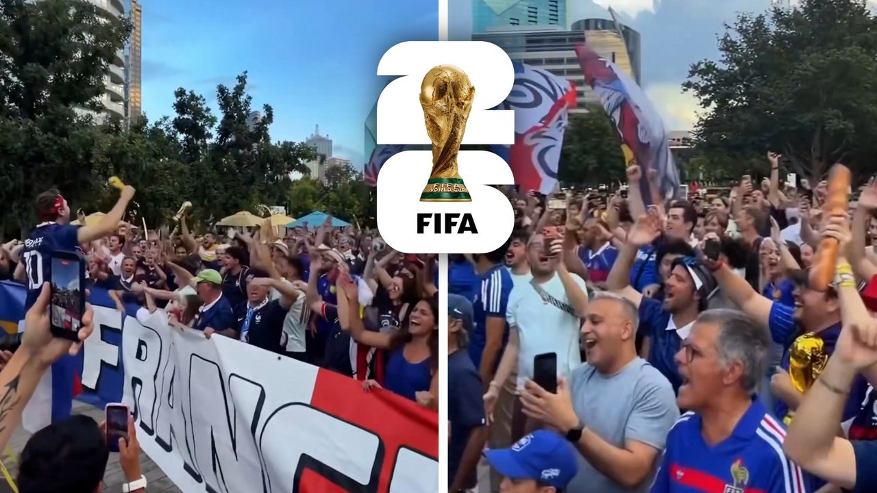 Mundial 2026: Afición de Francia toma las calles de Dallas para apoyar a sus selección en semifinales