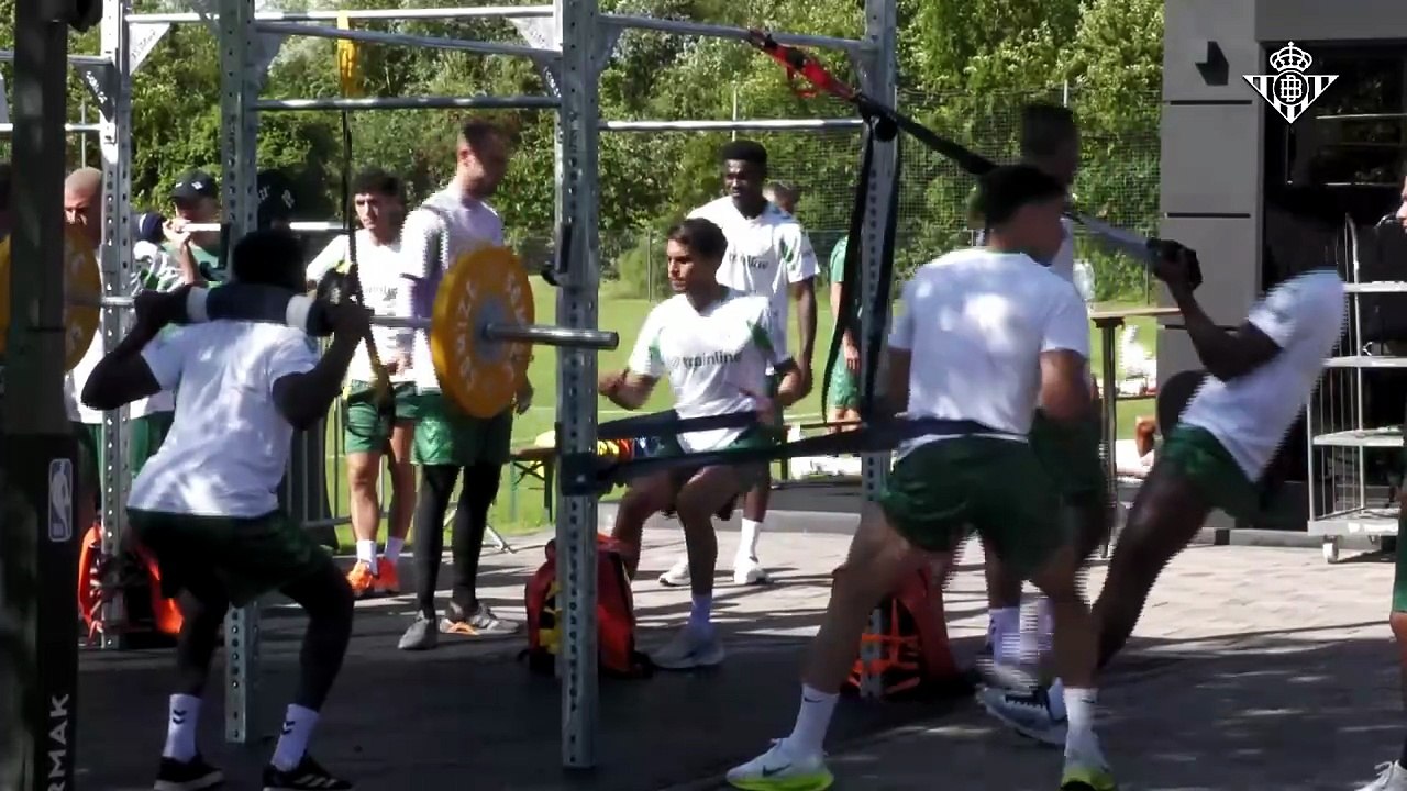 Nuevo entrenamiento del Betis de pretemporada