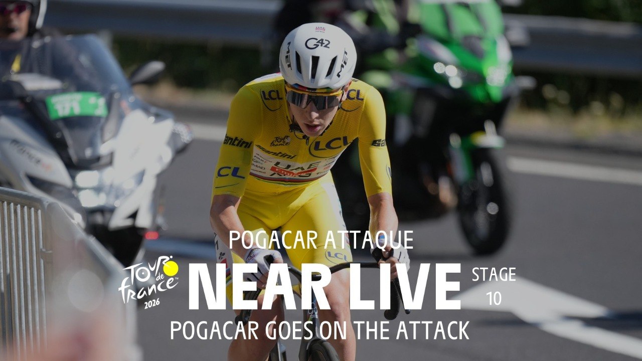 Pogacar goes on the attack - Stage 10
