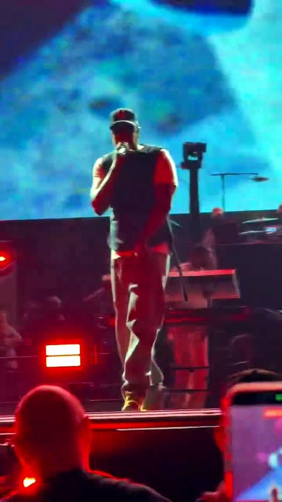 EMINEM au concert de Jay-Z