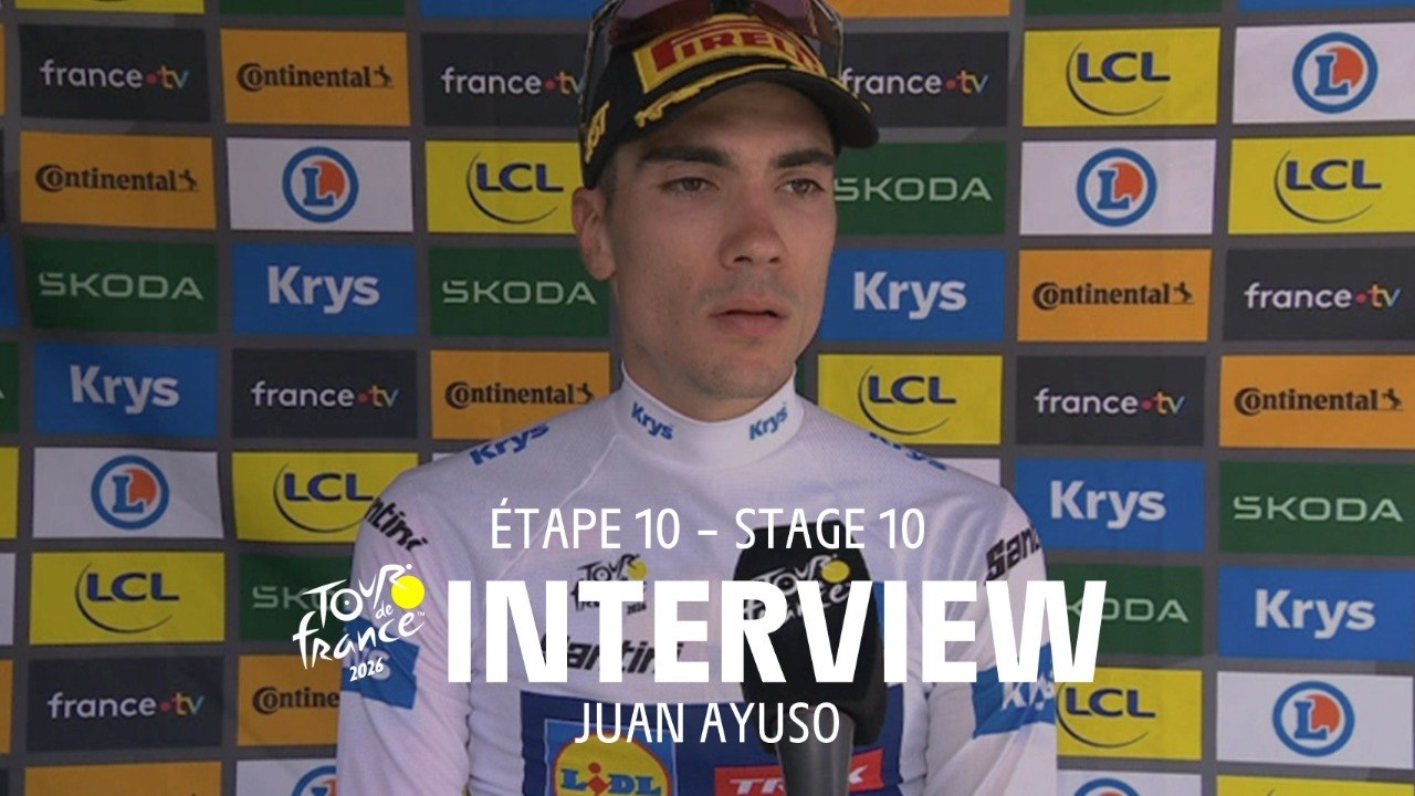 Tour de France 2026 - Stage 10 Post-race interview