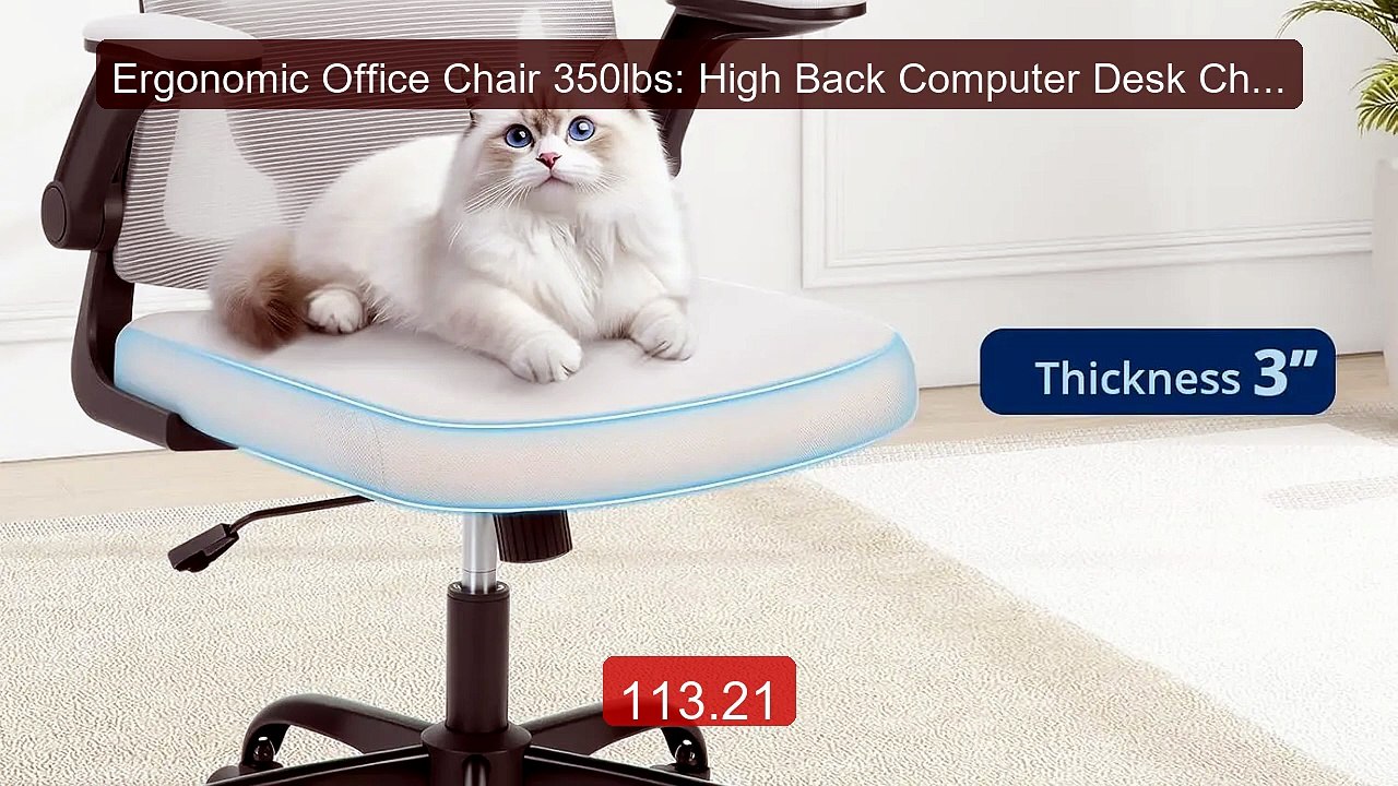 Ergonomic Office Chair 350lbs: High Back Computer Desk Chai... -- Top Pick 2026 | Unbeatable Price!