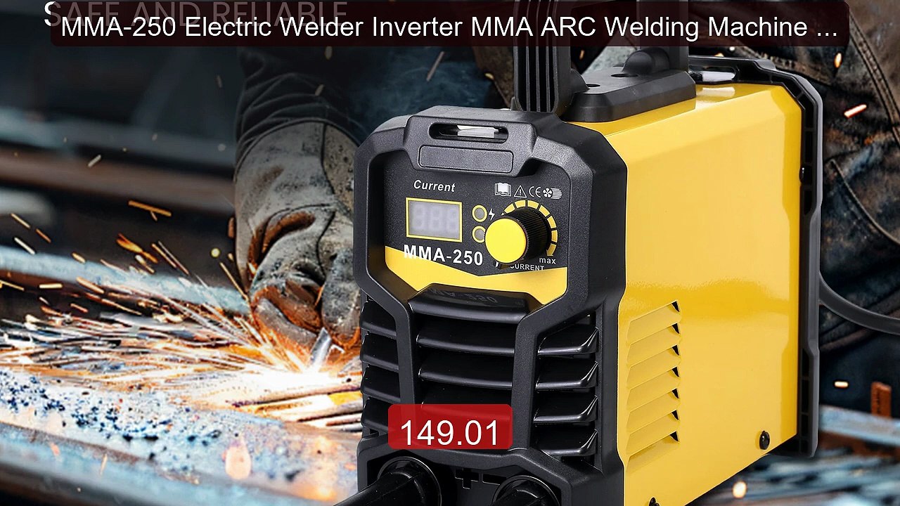 MMA-250 Electric Welder Inverter MMA ARC Welding Machine 20-25... -- Hot Deal 2026 | Limited Offer!
